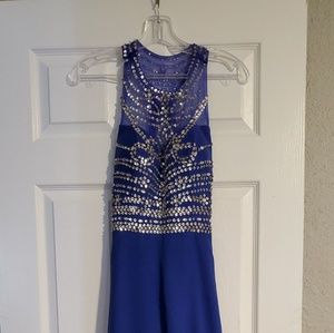 Blue prom/formal dress